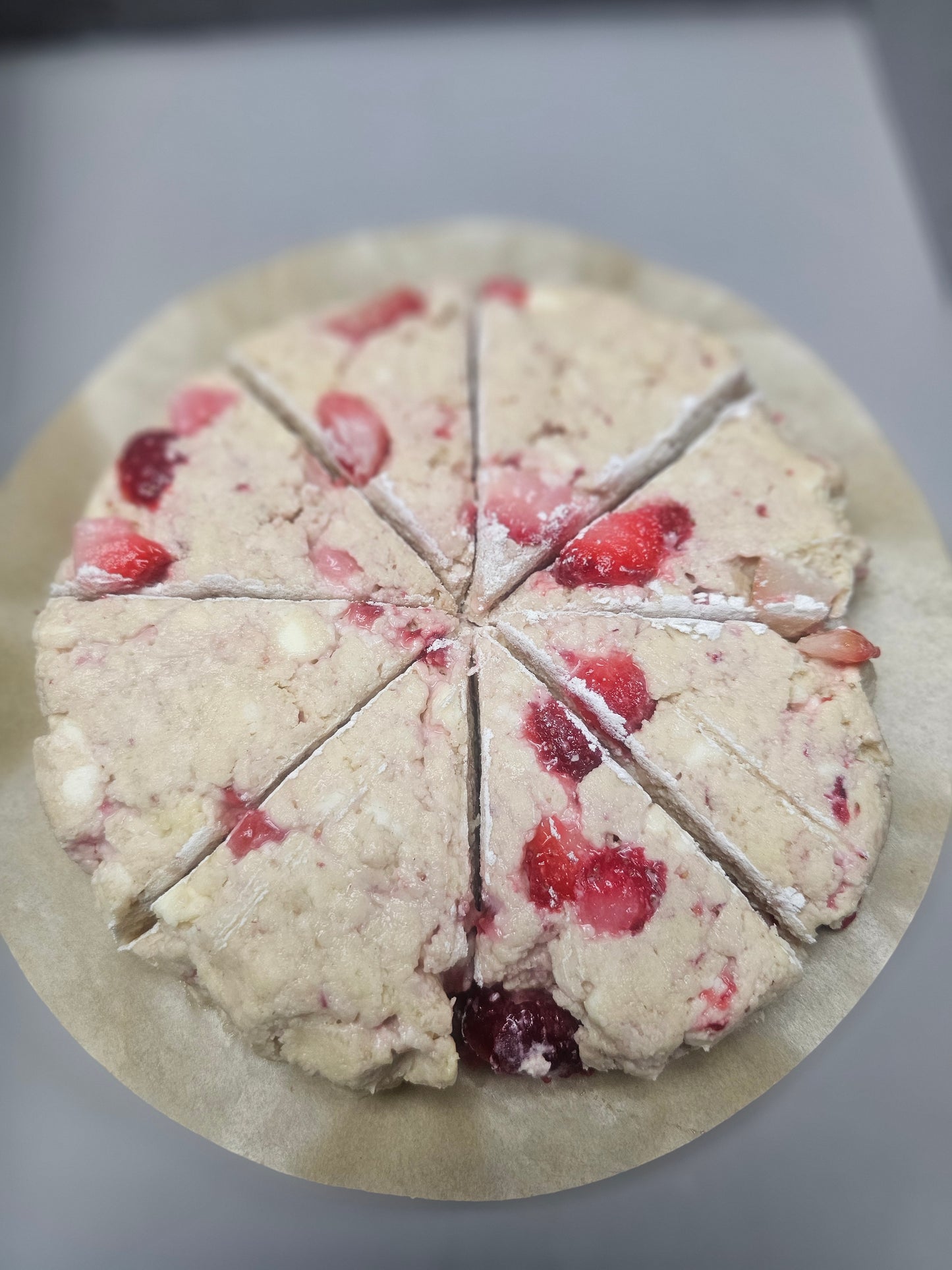 Strawberries & Cream Take-n-Bake Scones
