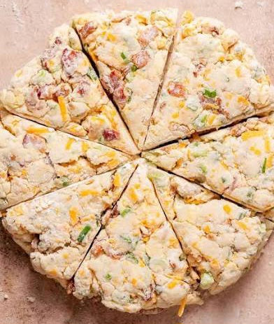 Ham & Cheddar Take-n-Bake Scones