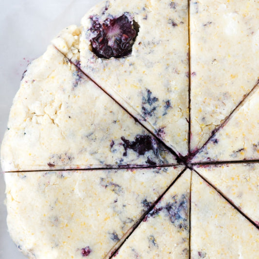 Blackberry Lime Take-N-Bake Scones