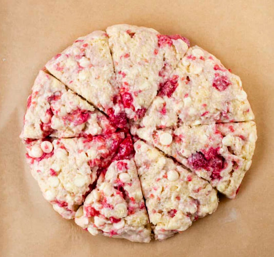 Raspberry Lemon Take-n-Bake Scones